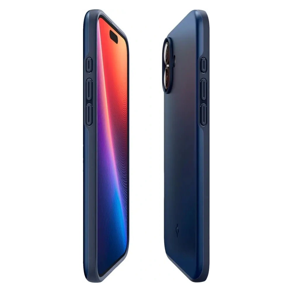 Etui Spigen Thin Fit Mag MagSafe Apple iPhone 16 Navy Blue