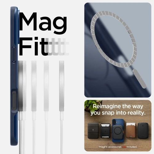 Buy Spigen Thin Fit Mag MagSafe Apple iPhone 16 Navy Blue - SPN16530 - {ean13} - Home Screen Store Europe