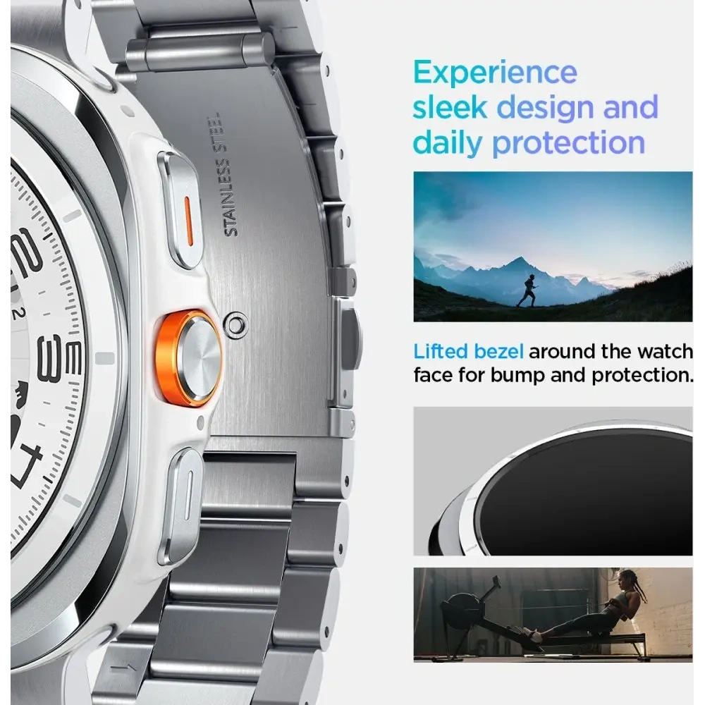 Etui Spigen Modern Fit Band Samsung Galaxy Watch Ultra 47mm Silver
