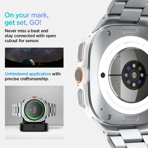 Kup Spigen Modern Fit Band Samsung Galaxy Watch Ultra 47mm Ezüst - SPN16531 - {ean13} - Sklep Home Screen