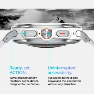Kup Spigen Modern Fit Band Samsung Galaxy Watch Ultra 47mm Ezüst - SPN16531 - {ean13} - Sklep Home Screen