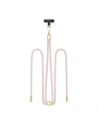 Smycz / pasek Tech-Protect C2S Rope Crossbody Strap Baby Pink/gold