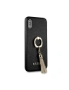 Kup Etui Guess GUHCPXRSSABK Apple iPhone X/XS černé/hard case Saffiano s držákem na prsty - GUE338BLK - {ean13} - Sklep Home Screen