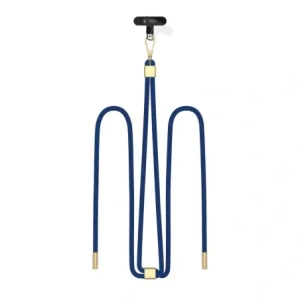 Buy Tech-Protect C2S Rope Crossbody Strap Navy Blue/gold - THP3457 - {ean13} - Home Screen Store Europe