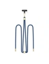 Smycz / pasek Tech-Protect C2S Rope Crossbody Strap Navy Blue/gold