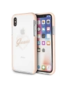 Etui Guess GUHCPXSHPI Apple iPhone X/XS hardcase růžové srdce ShockProof