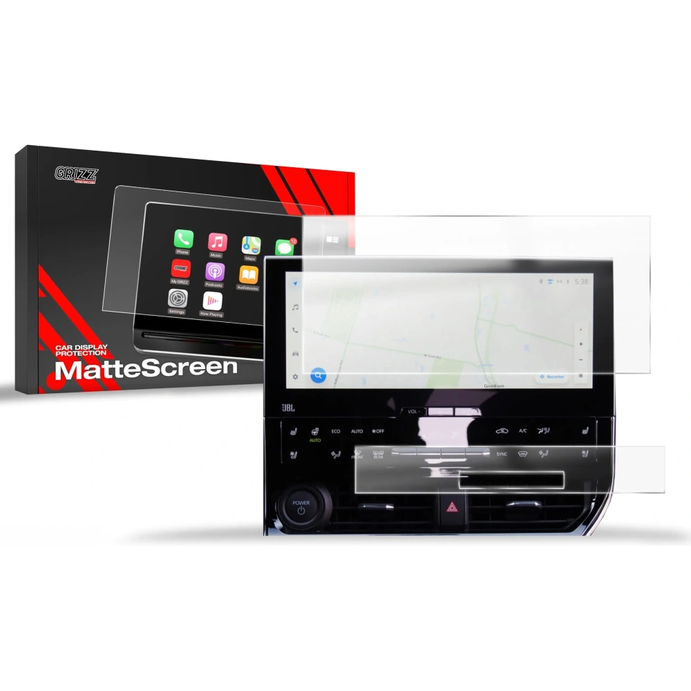 Folia matowa GrizzGlass CarDisplay Protection do Toyota bZ4X 12,3" 2022-2025 [2w1]