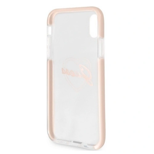 Kup Etui Guess GUHCPXSHPI Apple iPhone X/XS hardcase růžové srdce ShockProof - GUE340PNK - {ean13} - Sklep Home Screen
