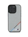 Kup BMW BMHMP16L23PUPDG Apple iPhone 16 Pro kemény tok M Perforált Tricolor Line MagSafe szürke - BMW694 - {ean13} - Sklep Home Screen