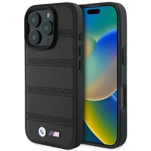 Kup Etui BMW BMHMP16L23PUSPK Apple iPhone 16 Pro hardcase M Perforated And Stitched Line MagSafe černý/black - BMW696 - {ean13} - Sklep Home Screen