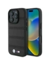 Etui BMW BMHMP16L23PUSPK Apple iPhone 16 Pro hardcase M Perforated And Stitched Line MagSafe černý/black