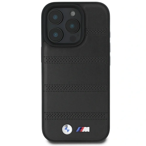 Kup Etui BMW BMHMP16L23PUSPK Apple iPhone 16 Pro hardcase M Perforated And Stitched Line MagSafe černý/black - BMW696 - {ean13} - Sklep Home Screen