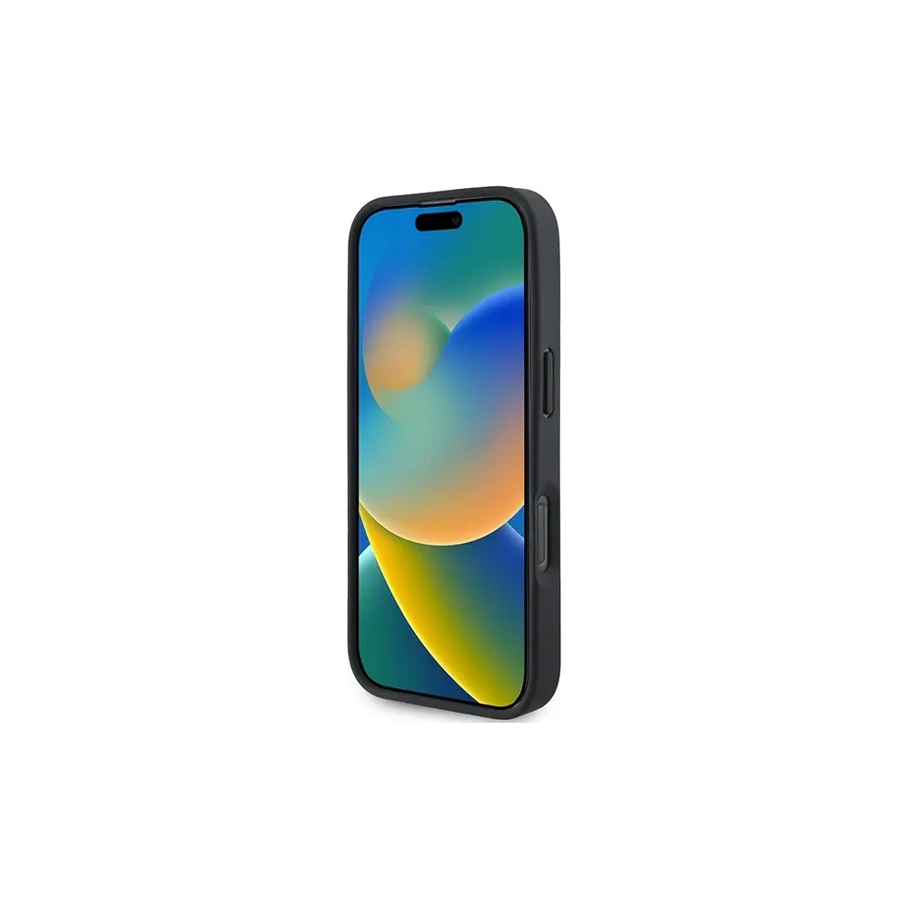 Etui BMW BMHMP16L23PUSPK Apple iPhone 16 Pro hardcase M Perforated And Stitched Line MagSafe czarny/black