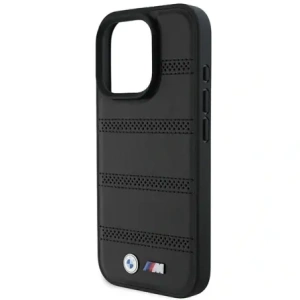 Kup Etui BMW BMHMP16L23PUSPK Apple iPhone 16 Pro hardcase M Perforated And Stitched Line MagSafe czarny/black - BMW696 - {ean13} - Sklep Home Screen