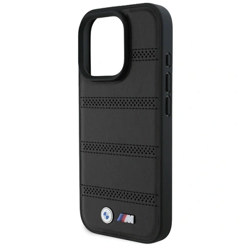 Kup Etui BMW BMHMP16L23PUSPK Apple iPhone 16 Pro hardcase M Perforated And Stitched Line MagSafe černý/black - BMW696 - {ean13} - Sklep Home Screen