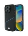 BMW BMHMP16L23RDCLK Apple iPhone 16 Pro hardcase Sign Leather Textured And Line MagSafe black