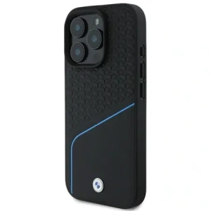 Kup Etui BMW BMHMP16L23RDCLK Apple iPhone 16 Pro hardcase Sign Leather Textured And Line MagSafe černý/black - BMW698 - {ean13} - Sklep Home Screen