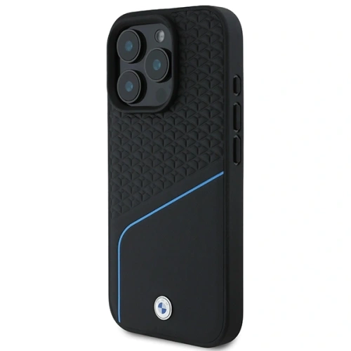 Kup Etui BMW BMHMP16L23RDCLK Apple iPhone 16 Pro hardcase Sign Leather Textured And Line MagSafe černý/black - BMW698 - {ean13} - Sklep Home Screen
