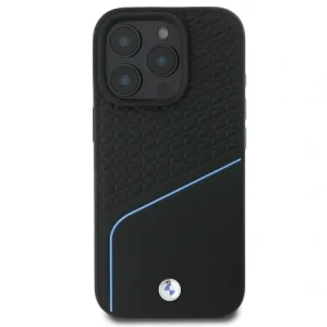 Kup Etui BMW BMHMP16L23RDCLK Apple iPhone 16 Pro hardcase Sign Leather Textured And Line MagSafe černý/black - BMW698 - {ean13} - Sklep Home Screen