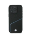 Kup BMW BMHMP16L23RDCLK Apple iPhone 16 Pro kemény tok Sign Leather Textured And Line MagSafe fekete - BMW698 - {ean13} - Sklep Home Screen