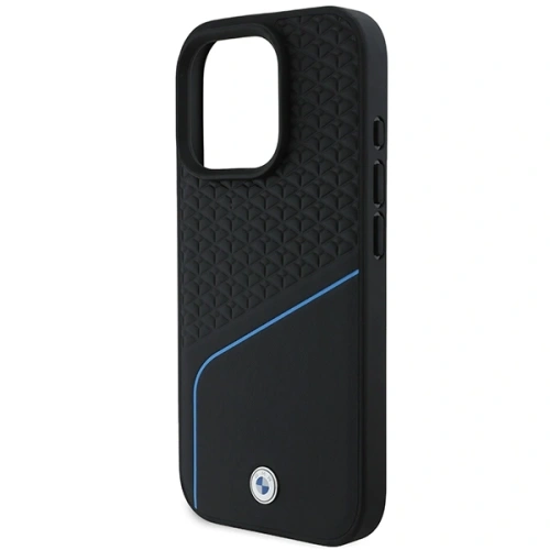 Kup Etui BMW BMHMP16L23RDCLK Apple iPhone 16 Pro hardcase Sign Leather Textured And Line MagSafe černý/black - BMW698 - {ean13} - Sklep Home Screen