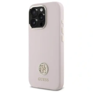 Kup Guess GUHCP16XM4DGPP Apple iPhone 16 Pro Max hardcase Silicon Logo Strass 4G roz - GUE4112 - {ean13} - Sklep Home Screen