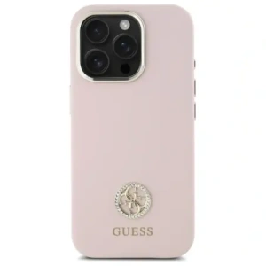 Kup Guess GUHCP16XM4DGPP Apple iPhone 16 Pro Max hardcase Silicon Logo Strass 4G roz - GUE4112 - {ean13} - Sklep Home Screen