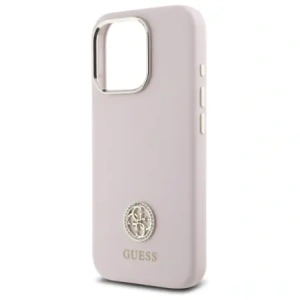 Kup Guess GUHCP16XM4DGPP Apple iPhone 16 Pro Max hardcase Silicon Logo Strass 4G roz - GUE4112 - {ean13} - Sklep Home Screen
