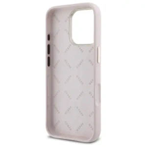 Kup Guess GUHCP16XM4DGPP Apple iPhone 16 Pro Max hardcase Silicon Logo Strass 4G roz - GUE4112 - {ean13} - Sklep Home Screen