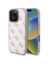 Guess GUHCP16XPG4GPH Apple iPhone 16 Pro Max Hardcase Neu 4G Triangle weiß