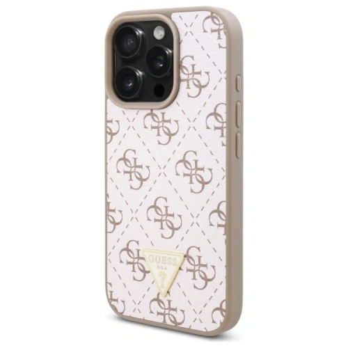 Buy Guess GUHCP16XPG4GPH Apple iPhone 16 Pro Max hardcase New 4G Triangle white - GUE4113 - {ean13} - Home Screen Store Europe