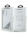 Kup Etui Karl Lagerfeld KLHMP16SSCMKMPCH Apple iPhone 16 hardcase silikonový počáteční kovový logo MagSafe bílý/white - KLD21807 - {ean13} - Sklep Home Screen