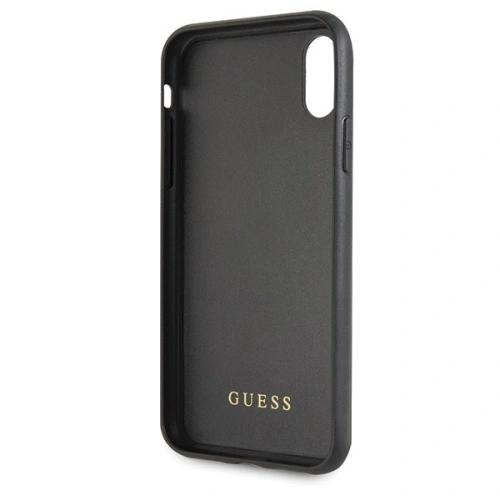Kup Etui Guess GUHCPXTGGPBK Apple iPhone X/XS czarny/black hard case Peony G Double Layer Glitter - GUE342BLK - {ean13} - Sklep Home Screen