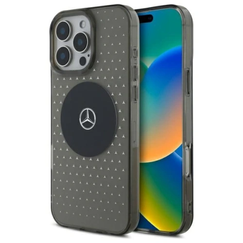 Kup Mercedes MEHMP16L23HCPK Apple iPhone 16 Pro Hardcase MB Case Sternmuster MagSafe schwarz - MRS241 - {ean13} - Sklep Home Screen