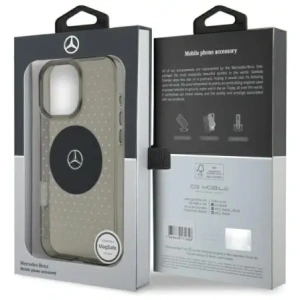 Kup Mercedes MEHMP16L23HCPK Apple iPhone 16 Pro Hardcase MB Case Sternmuster MagSafe schwarz - MRS241 - {ean13} - Sklep Home Screen