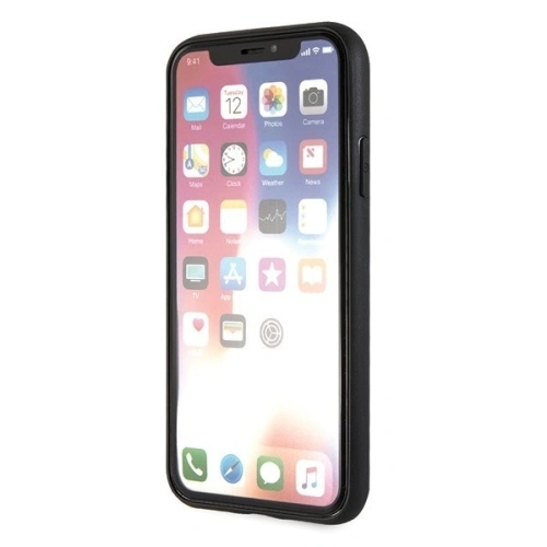 Kup Etui Guess GUHCPXTGGPBK Apple iPhone X/XS czarny/black hard case Peony G Double Layer Glitter - GUE342BLK - {ean13} - Sklep Home Screen
