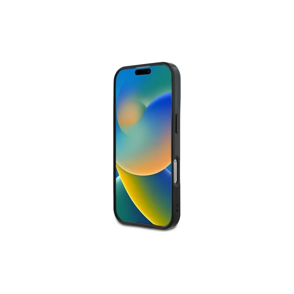 Etui Mercedes MEHMP16L23HRSK Apple iPhone 16 Pro hardcase MB Double Layer Crossed Lines MagSafe czarny/black