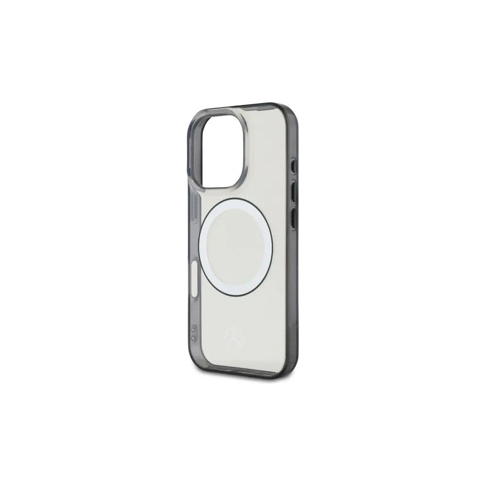 Etui Mercedes MEHMP16L23HUOKC Apple iPhone 16 Pro hardcase Printed logo MagSafe transparent