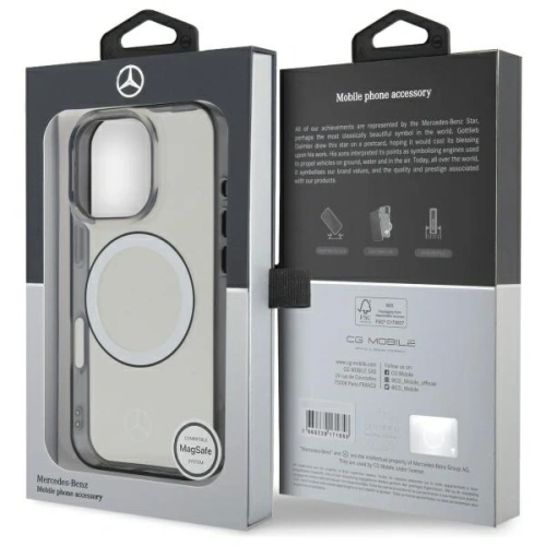 Kup Etui Mercedes MEHMP16L23HUOKC Apple iPhone 16 Pro hardcase s potiskem loga MagSafe transparentní - MRS243 - {ean13} - Sklep Home Screen