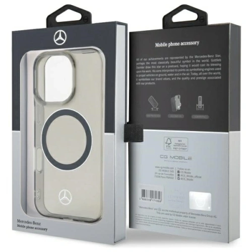 Kup Etui Mercedes MEHMP16L23HUOSK Apple iPhone 16 Pro hardcase Silver Ring MagSafe černý/black - MRS244 - {ean13} - Sklep Home Screen