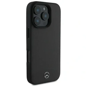 Kup Etui Mercedes MEHMP16L23RBARK Apple iPhone 16 Pro hardcase Textured And Plain Leather MagSafe černý/black - MRS245 - {ean13} - Sklep Home Screen