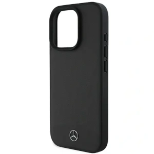 Kup Etui Mercedes MEHMP16L23RBARK Apple iPhone 16 Pro hardcase Textured And Plain Leather MagSafe černý/black - MRS245 - {ean13} - Sklep Home Screen