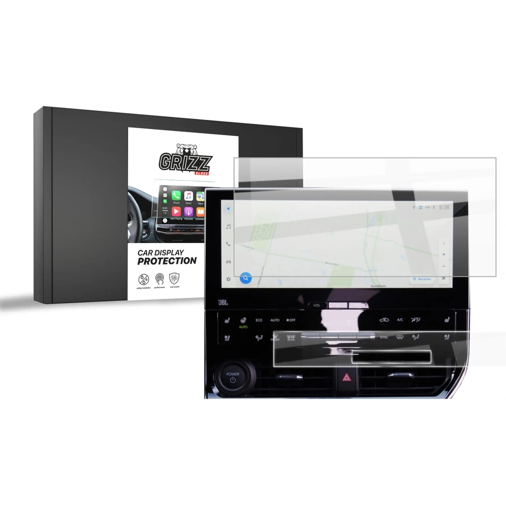 Folia ceramiczna GrizzGlass CarDisplay Protection do Toyota bZ4X 12,3" 2022-2025 [2w1]