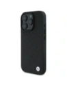 Kup BMW BMHMP16L23RDDK Apple iPhone 16 Pro carcasă rigidă din piele semnată cu diamant și logo metalic MagSafe negru - BMW699 - {ean13} - Sklep Home Screen