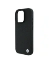 Kup BMW BMHMP16L23RDDK Apple iPhone 16 Pro carcasă rigidă din piele semnată cu diamant și logo metalic MagSafe negru - BMW699 - {ean13} - Sklep Home Screen