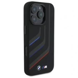 Kup Etui BMW BMHMP16L23SLIK Apple iPhone 16 Pro hardcase Silicone Turning Lines MagSafe černý/black - BMW700 - {ean13} - Sklep Home Screen