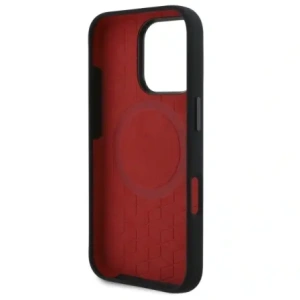 Kup BMW BMHMP16L23SLIK Apple iPhone 16 Pro husă din silicon cu linii rotative MagSafe neagră - BMW700 - {ean13} - Sklep Home Screen