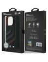 Kup BMW BMHMP16L23SLIK Apple iPhone 16 Pro husă din silicon cu linii rotative MagSafe neagră - BMW700 - {ean13} - Sklep Home Screen