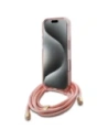 Kup Guess GUHMP16LHCTSGNSP Apple iPhone 16 Pro hardcase Crossbody Cord Script MagSafe roz - GUE4117 - {ean13} - Sklep Home Screen