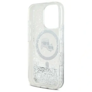 Kup Etui Karl Lagerfeld KLHMP16XLGKCSGH Apple iPhone 16 Pro Max hardcase Liquid Glitter Karl&Choupette Head MagSafe transparent - KLD21809 - {ean13} - Sklep Home Screen